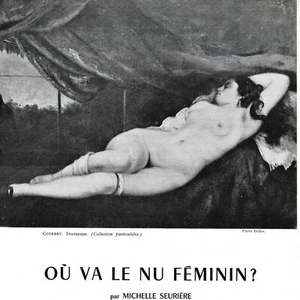 Où va le nu féminin ? - Article coupure de presse 1957 - Picture 1 of 4