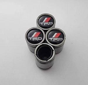 TRD non Stick Dust Sports Valve caps Universal fitting Grey 33% Off RRP £9.99 - Picture 1 of 1