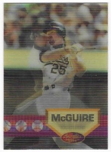 MARK McGWIRE 1994 Sportflics 2000 Baseball # 4 Oakland Athletics NM - MT