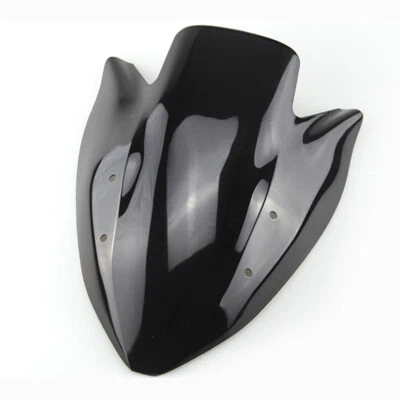Motorcycle ABS Windscreen for Kawasaki Z1000 2003 2004 05 2006 Black Windshield Foto 1 de 3