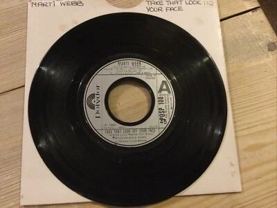 Marti Webb – Take That Look Off Your Face (Polydor, 1980) 7" vinyl POSP 100 - Image 1 of 2