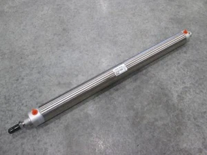 SMC, NCDMC150-1700-XC6 Pneumatic Cylinder, Bore 1.5", Stroke 17", Ports 1/8" NPT - Picture 1 of 7