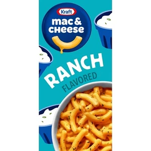 Kraft Ranch Flavored Mac & Cheese Macaroni and Cheese Dinner 7.25 oz Box - Picture 1 of 8