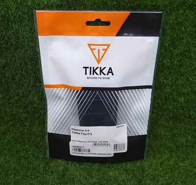 Cargador de rifle Tikka OEM 3 rondas T3/T3x corto Magnum 270 WSM 300 WSM - S5850371 Foto 1 de 3