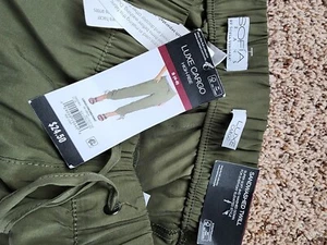 New W/ Tags SOFIA Jeans Women's Sandwashed Twill Cargo Pants-Size Small - Picture 1 of 2