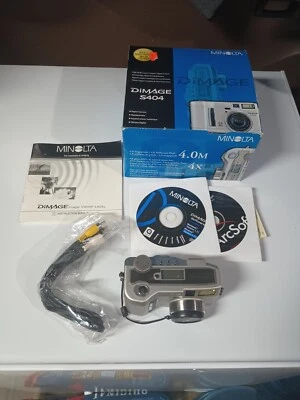 Konica Minolta DiMAGE S404 4.0MP Digital Camera Pre-owned No Memory Card  - Image 1 of 4