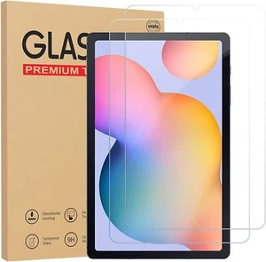 Pour Samsung Galaxy Tab S6 Lite, S7 S8 S9Ultra, [paquet de 2] Protection verre trempé - Photo 1/8