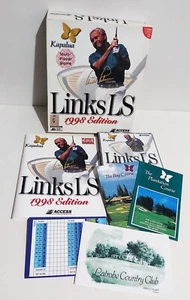 VINTAGE LINKS LS 1998 PC GOLF GAME WINNER GAME OF THE YEAR AWARD 1998 LIKE NEW - Picture 1 of 9
