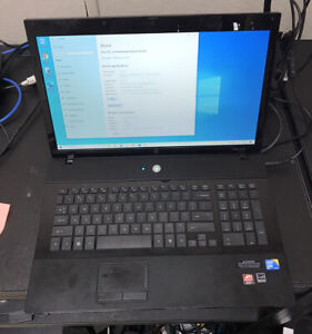 HP ProBook 4710s Laptop - Intel Core 2 Duo T6570 2.10GHz 3GB RAM Windows 10 