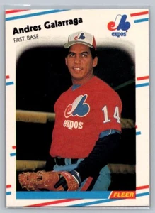 1988 Fleer Andres Galarraga #184 - Picture 1 of 2