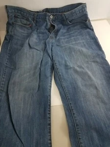 LUCKY BRAND Denim, blaue Designerjeans für Herren (40 x 31) verwaschen - Bild 1 von 6