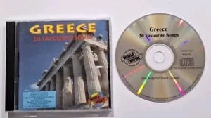 GREECE 20 FAVOURITE SONGS...HUGHES LEISURE GROUP AUSTRALIAN PRESSING MUSIC CD - Picture 1 of 4