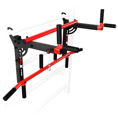 K-SPORT TURNWAND SPROSSENWAND KLIMMZUGSTANGE Klimmzugbügel Dip Stangen 2in KSSL080