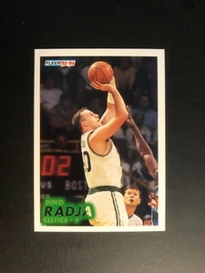 ROOKIE 1994 DINO RADJA Fleer Boston Celtics Basketball Card # 249 - Picture 1 of 4