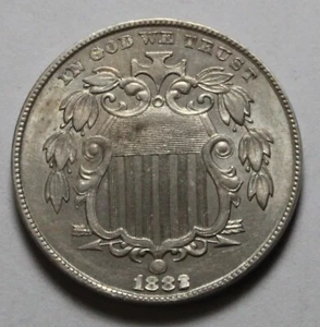 1882 Shield Nickel PH170 - Picture 1 of 2