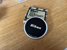 Nikon Vintage 72mm Screw on Lens Cap