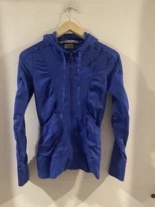 Athleta Womens Zip Up Sweatshirt With Hoodie Sz XS Nn1 - Picture 1 of 8