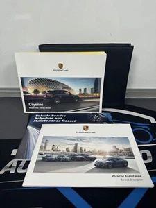 PORSCHE CAYENNE OWNERS PACK / HANDBOOK / MANUAL + WALLET 2018~2023 (2020) - Picture 1 of 8