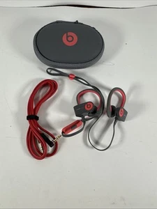 Beats by Dr. Dre Powerbeats High-Performance Wireless Earphones - Red & Black - Picture 1 of 5