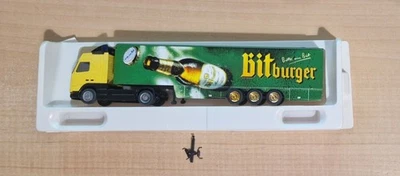 Albedo/Herpa VOLVO FH GL Bitburger cassonato OVP 1:87 - Immagine 1 di 3