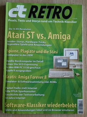 c't Retro 2019:  Atari ST vs. Amiga - Sonderausgabe vom c't-Magazin - Bild 1 von 3