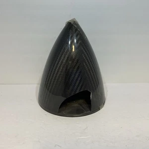 CARBON FIBER 5" BACKPLATE SPINNER FOR R/C GAS MODEL AIRPLANE ENGINES W/ SCREW - Picture 1 of 3