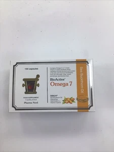 Pharma Nord Sea Buckthorn Oil Bio Active Omega 7 150 Capsules Brand New RRP £45 - Picture 1 of 3