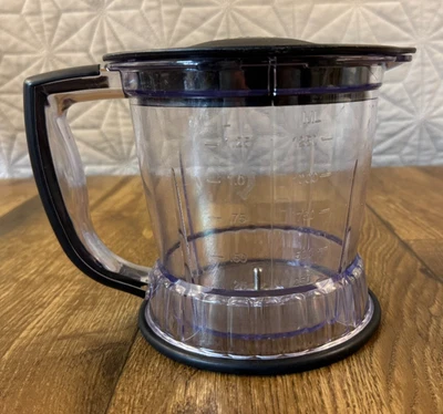 Ninja Master QB1004 Prep 40 Oz 5 Cup Blender Pitcher Lid Black Replacement Parts - Image 1 of 4