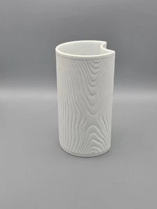 Blumenvase Hutschenreuther Porzellan Weiß Vase Vasen Blumenvasen - Bild 1 von 3