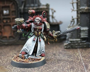 Space Marines Blood Angels Sanguinary Priest OOP - bemalt #4243 - Bild 1 von 6