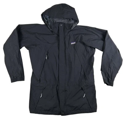 Vintage Patagonia Jacket Mens Medium GORE-TEX Hooded Rain Shell Waterproof Parka - Image 1 of 4