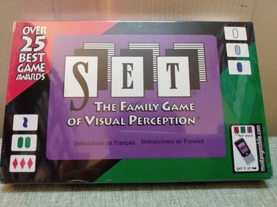 SET Family Game of Visual Perception 2011 Set Enterprises - New In Shrink Wrap - Image 1 of 2