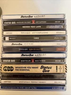 Large Collection of Status Quo CD Albums (inc Rare HTF Titles) - Image 1 of 4