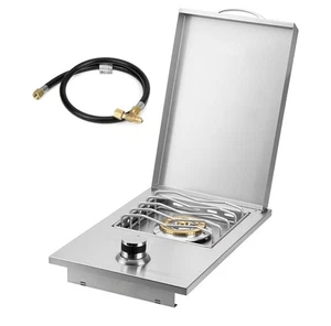 Stanbroil Built-in Stainless Steel Side Burner for Outdoor Kitchen - Picture 1 of 9