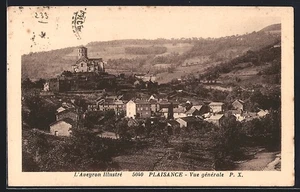 CPA Plaisance /Aveyron, Vue générale 1931 - Picture 1 of 2