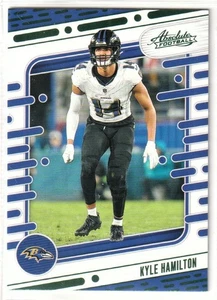 KYLE HAMILTON 2024 PANINI ABSOLUTE #10 GREEN - Picture 1 of 2