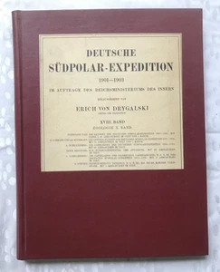 Spedizione tedesca Polare del Sud 1901-1903, Drygalski, XVIII vol. Zoologia X.Band - Foto 1 di 7