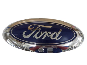New OEM 2023-2025 Ford F-250 F-350 Super Duty Front Grill Badge Emblem Chrome - Picture 1 of 6