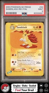 PSA 9 MINT Sandslash Reverse Holo #93 2003 Pokemon Skyridge - Picture 1 of 2