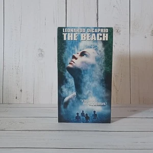 The Beach VHS Tape 2000 Adventure / Thriller Leonardo DiCaprio Tilda Swinton - Picture 1 of 12