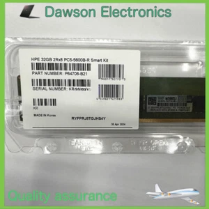 P64706-B21 P53626-0AE PC5-5600 HPE 32GB 2Rx8 DDR5 EC8 RDIMM Gen11 Server Memory - Picture 1 of 5