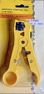Universal Stripping Tool HLT-505 3 In 1 for UTP/STP  RG59/6/7/11 New - Picture 1 of 2