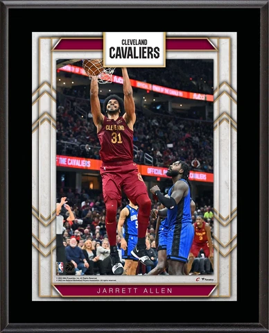 Jarrett Allen Cleveland Cavaliers 10.5" x 13" Sublimated Player Plaque Cover