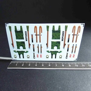 F/A-18, T-45 Cinturones de Seguridad Calcomanías 3D Escala 1:32 MDP32023 para Kit de Avión Modelo - Imagen 1 de 9