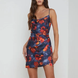 L'AGENCE Women's Retro Swing Neck Halter Dress - Picture 1 of 6