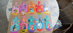 rare Vintage 80's Lot 10 birthday party hats HANNA BARBERA Plastirama Argentina - Bild 1 von 13