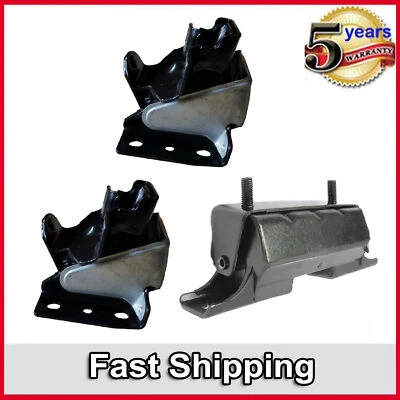 Juego de montaje de motor y transmisión 3 piezas para Cadillac Chevrolet GMC 00-06 6,0 L 6,2 L Foto 1 de 4