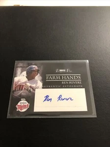 2007 Tristar Prospects Plus BEN REVERE Twins Authentic Autograph..91 CENT SHIP! - Picture 1 of 2
