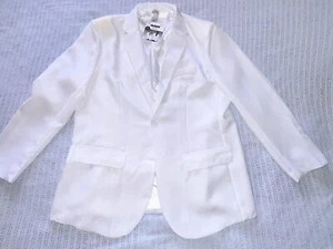 Amscan weißer Anzug Jacke Kostüm Erwachsene Größe XL - Bild 1 von 8