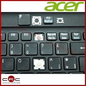 Acer Aspire E5-523 E5-572 Teclas de teclado Keys keyboard spanish AP1NX000400 - Picture 1 of 5